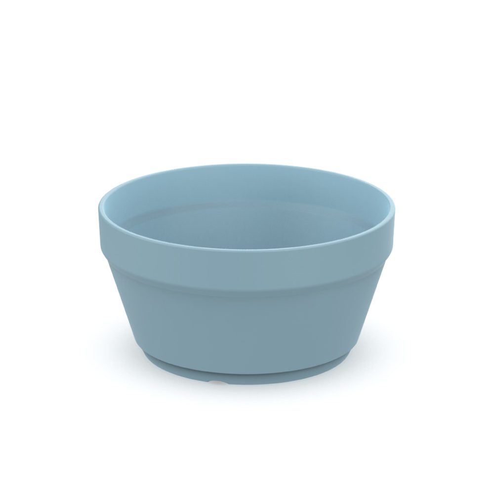 Kunststof beker met een inhoud van 100 ml laten bedrukken, kleur blauw