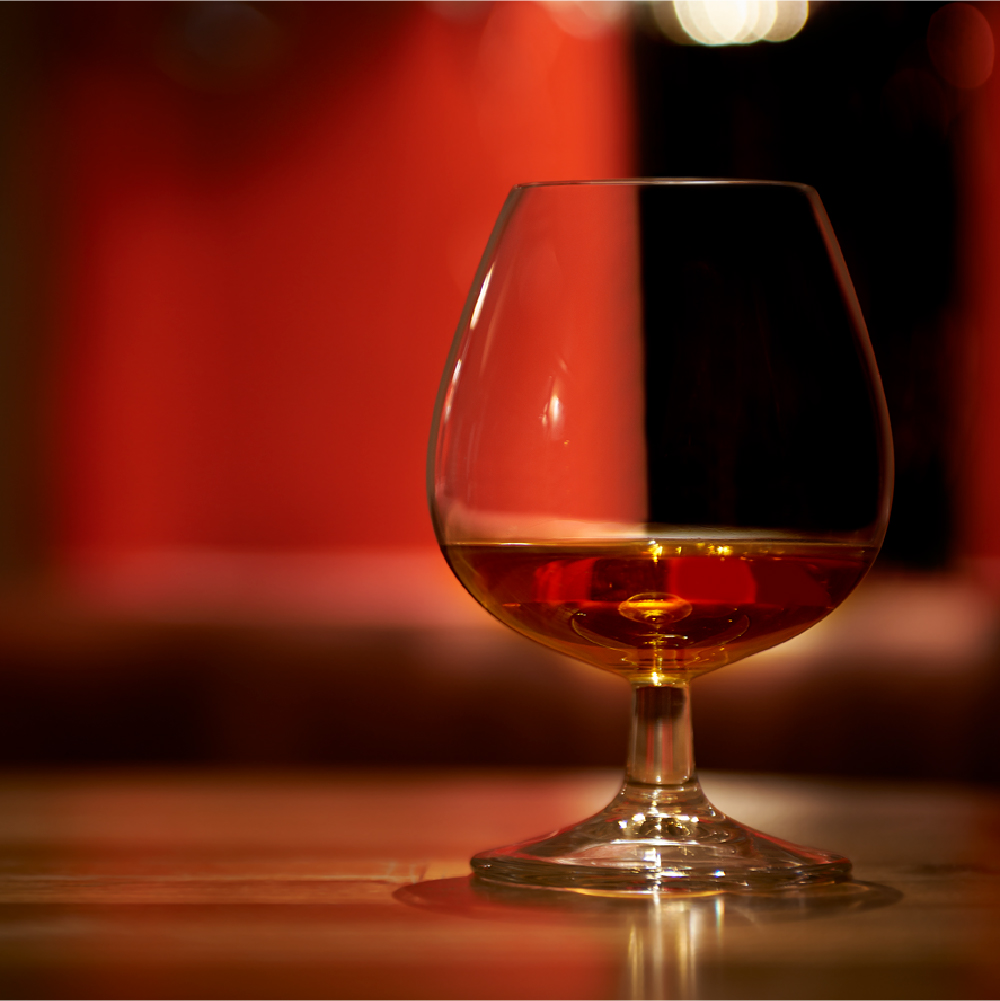 Cognacglas Royal Leerdam Specials 37 cl, transparant glas met steel en voet, te bedrukken of te graveren, kleur mix