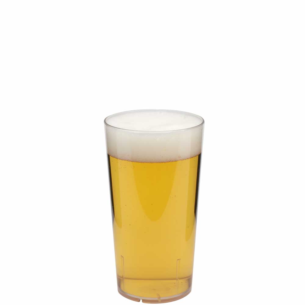 Kunststof Festival Glas met een inhoud van 30 cl. dit transparante glas kan zowel bedrukt als gegraveerd worden, kleur mix
