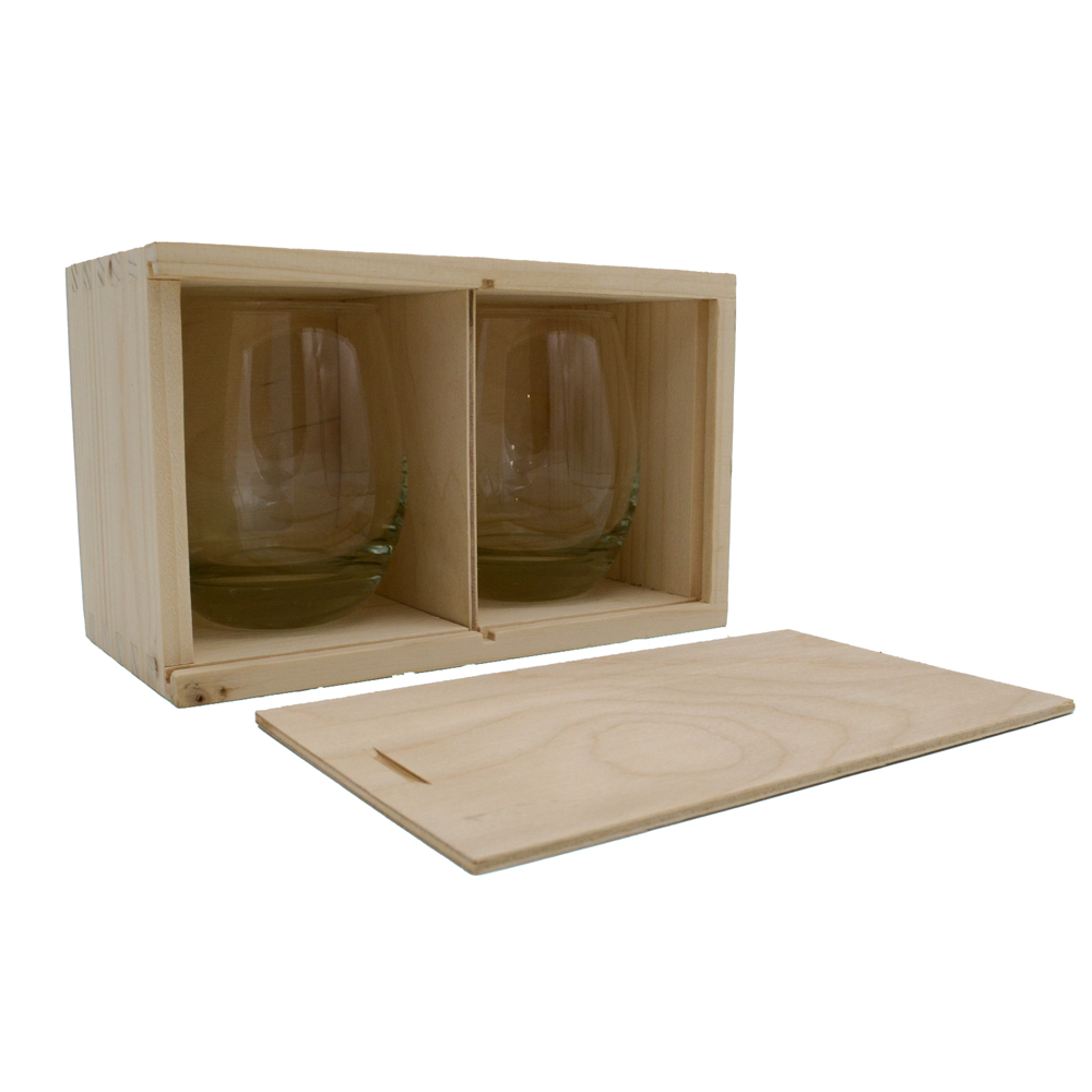 Wijnkistjes van hout, voorzien van een handvat en houten schuifpanelen, foto 6