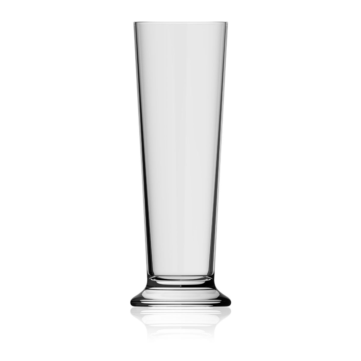 Bierglas Stange 52 cl. van transparant glas, vooraanzicht zonder bedrukking