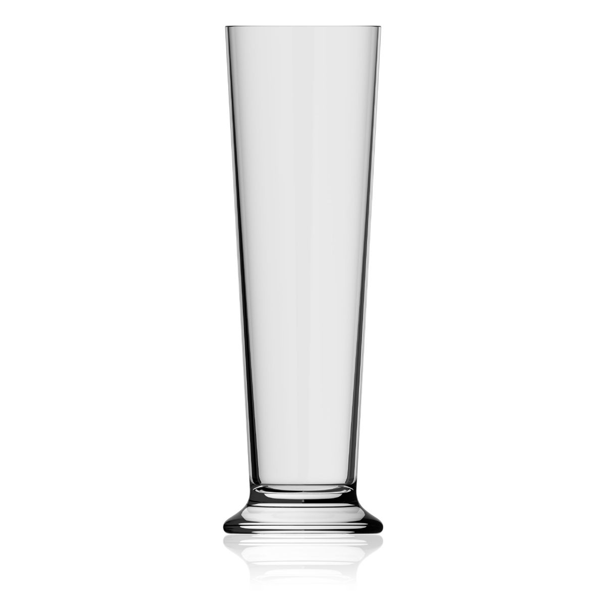 Bierglas Stange 65 cl. transparant glas, vooraanzicht zonder bedrukking