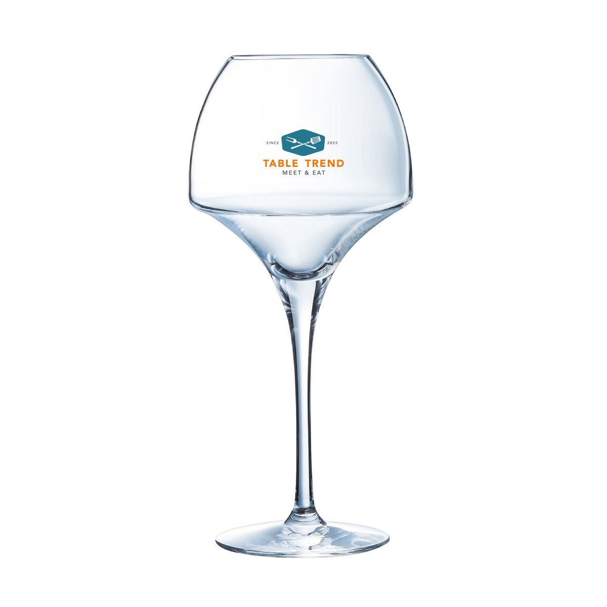 Chef & Sommelier Open Up wijnglas 47 cl met meerkleurig TableTrend logo op voorzijde.