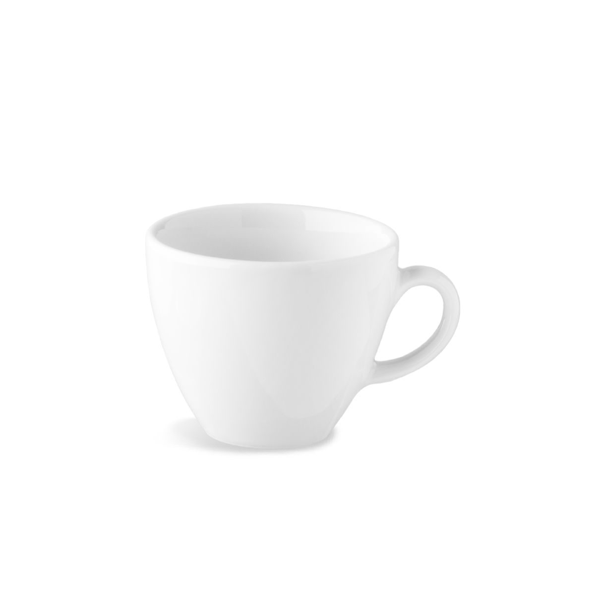 Isabelle espressokop 8 cl. porselein in vooraanzicht zonder bedrukking