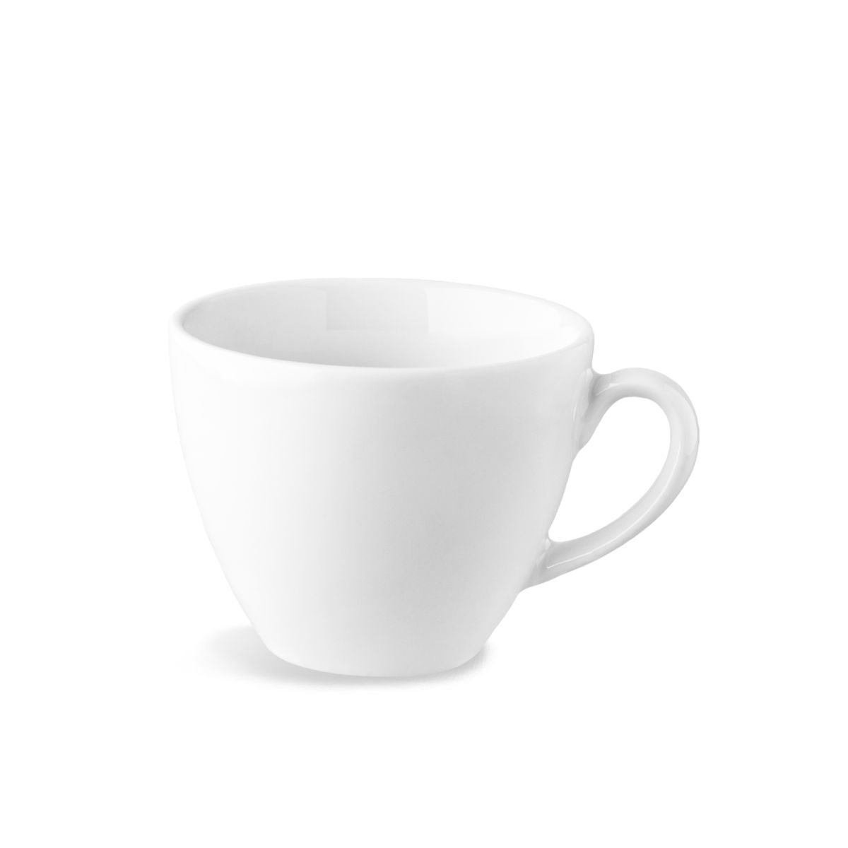 Isabelle koffiekop 15 cl. van porselein in vooraanzicht zonder bedrukking