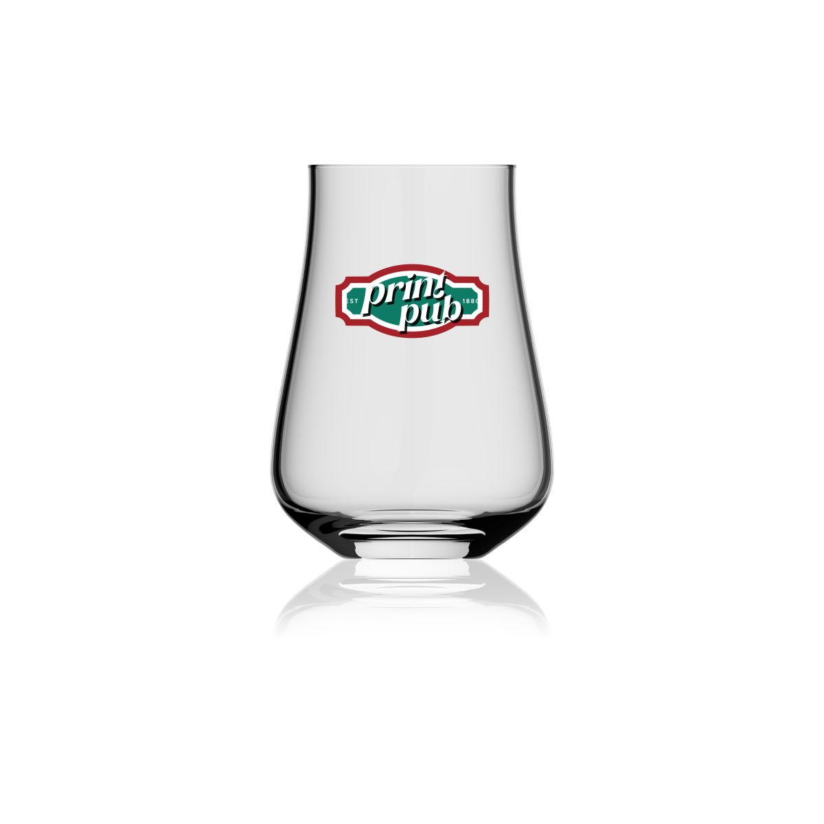 Lauren tasting glas 13 cl. met meerkleurig PrintPub-logo op het voorpaneel