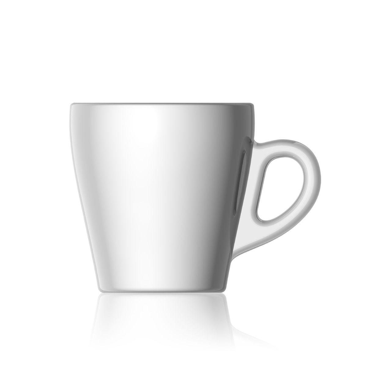 Pura Koffie Kop 19 cl. in vooraanzicht zonder bedrukking