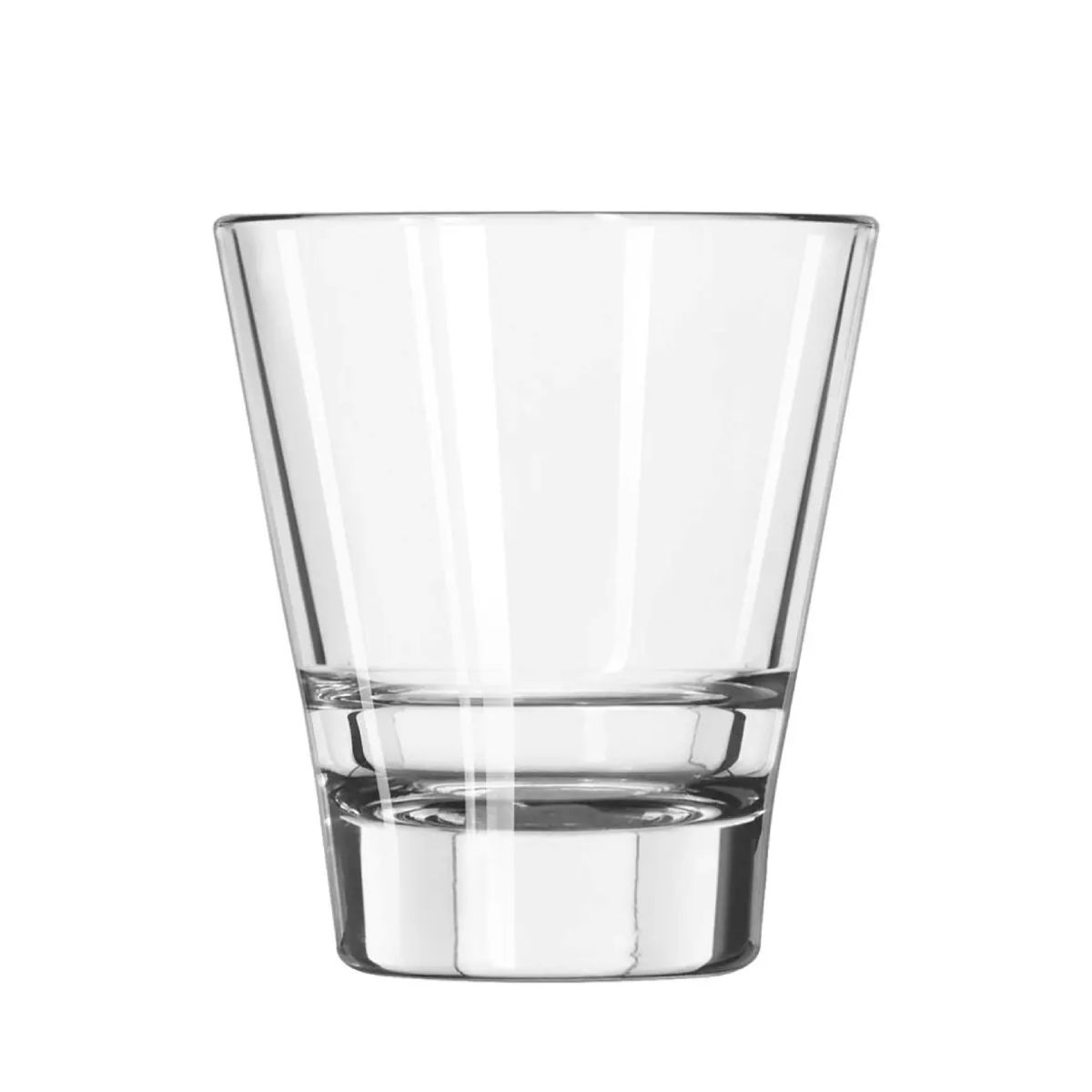 Tumblerglas Libbey Endeavor 35 cl. in frontaal aanzicht, gemaakt van helder glas met strak design.