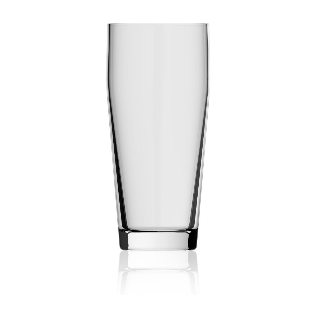 Willibecher 48 cl. transparant glas, vooraanzicht zonder bedrukking, klassiek bierglas voor horeca
