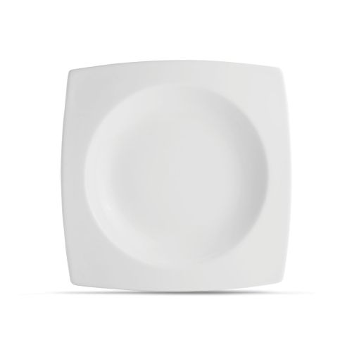 Bord vierkant diep Squito 27 cm bedrukken