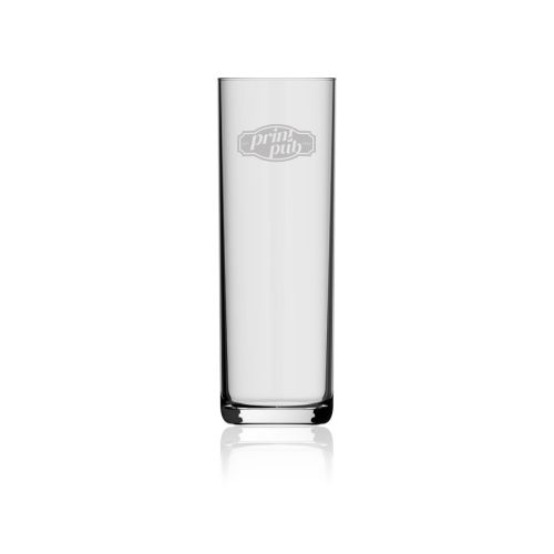 Bierglas Kölsch 23 cl. glas met gegraveerd PrintPub-logo op het voorpaneel