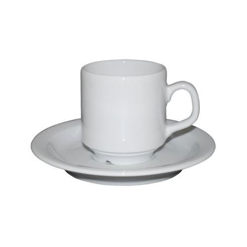 Sara Koffie wit 14 cl. SET bedrukken