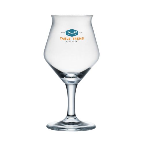 Sommelier Kelch Ritzenhoff 30 cl tapmaatglas met meerkleurig TableTrend-logo op het vooraanzicht