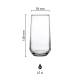Allegra longdrinkglas 47 cl. with print