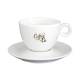 Bola Cappuccino wit 20 cl. SET bedrukken