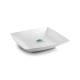 Bord vierkant diep Squito 22 cm bedrukken