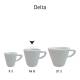 Delta Koffie Kop 16 cl. bedrukken