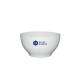 Bowl wit 12 cm. bedrukken