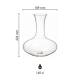 Decanteerkaraf Electra 1,6 liter bedrukken