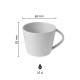 Eva Espresso Kop 10 cl. SET bedrukken