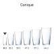 Glas Conique 8 cl. bedrukken