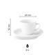 Isabelle Espresso 8 cl. SET bedrukken