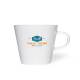 Koffiekop Mammoet Budgetline Neo 19 cl wit bedrukken