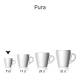 Pura Espresso Kop 7 cl. bedrukken