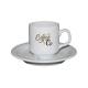 Sara Koffie wit 14 cl. SET bedrukken
