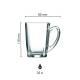 Theeglas New Morning Hoog 32 cl. graveren