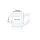 Theeglas New Morning Laag 32 cl. graveren