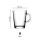 Theeglas Tribeca 40 cl. bedrukken