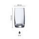 Vigne waterglas 22 cl. bedrukken