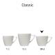 Classic Cappuccino Kop wit 20 cl.