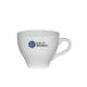 Dom Koffie Kop wit 15 cl. bedrukken