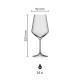 Melody wijnglas 53 cl. bedrukken