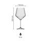 Melody wijnglas 72 cl. bedrukken