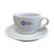 Style Cappuccino kop en schotel 19 cl. SET bedrukken
