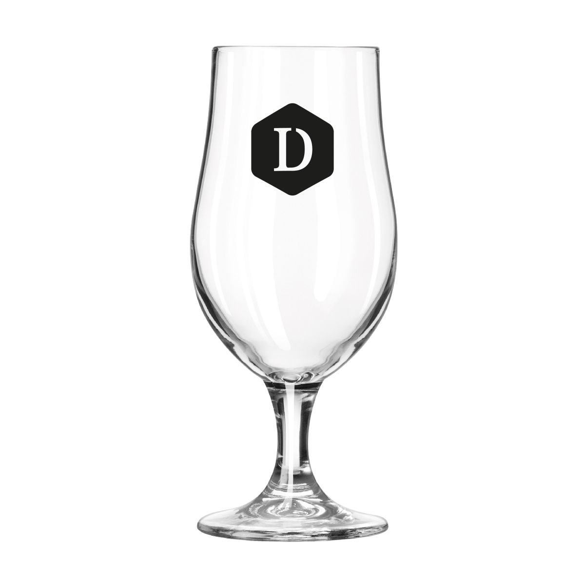 Bierglas Munich 63 cl. met éénkleurig DailyDrinks-logo op de voorkant.