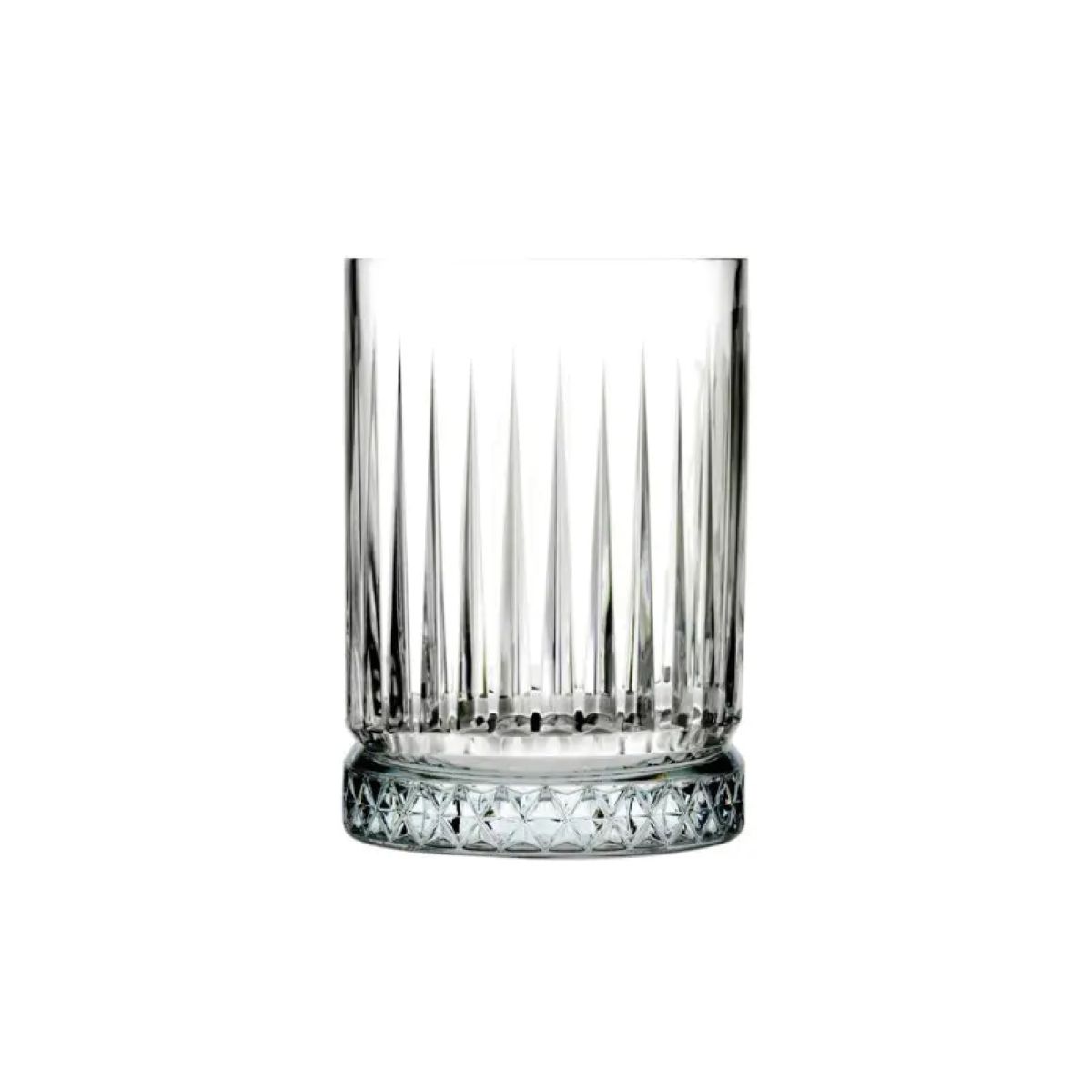 Vooraanzicht van het Elysia Shotglas 6 cl. met rechte, transparante vorm van helder glas.