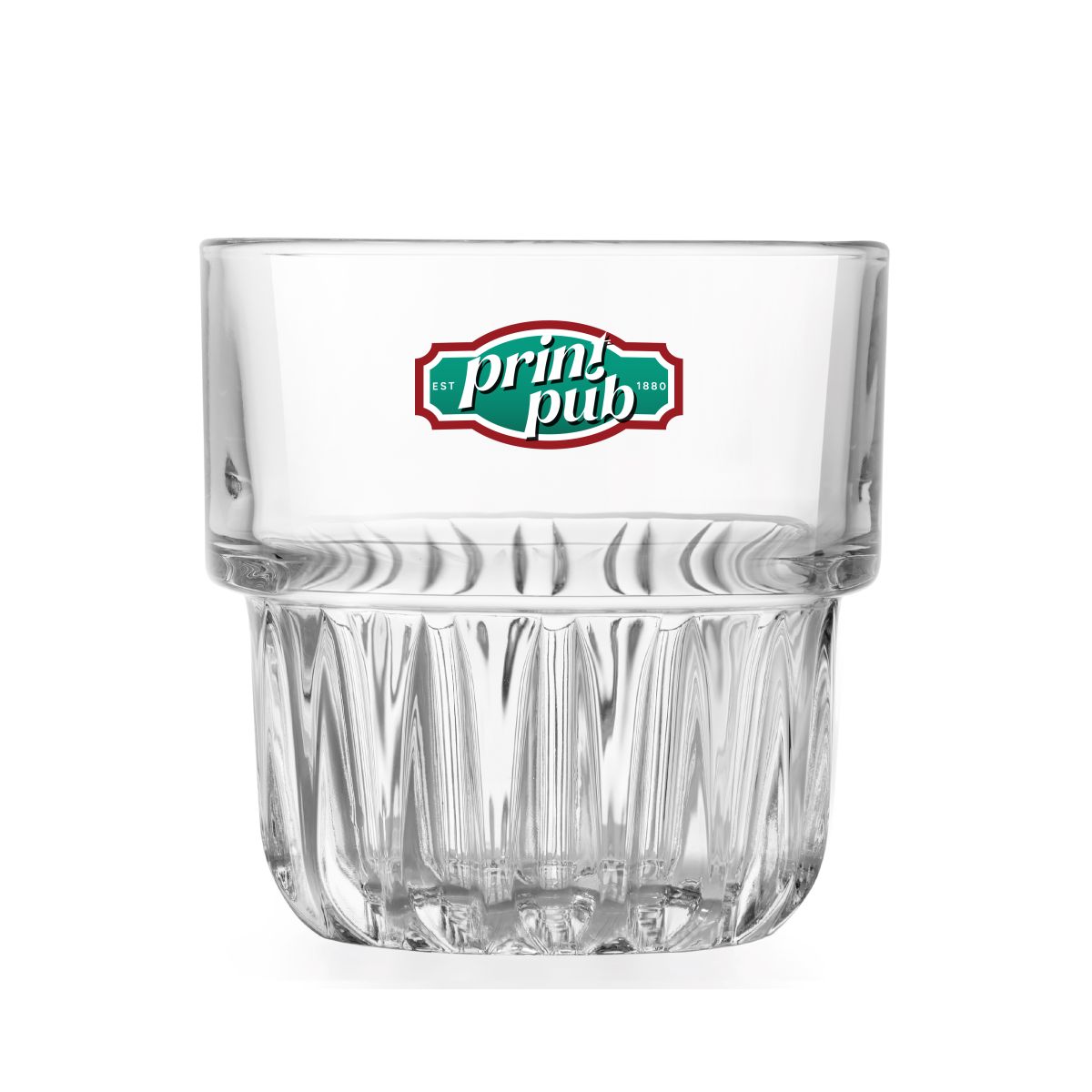Glas van 35,5 cl met full-colour PrintPub-logo op de voorkant van de Onis Everest tumbler.